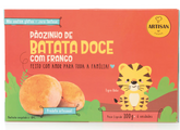 Pão Batata Doce c/ Frango 6un. Artisan